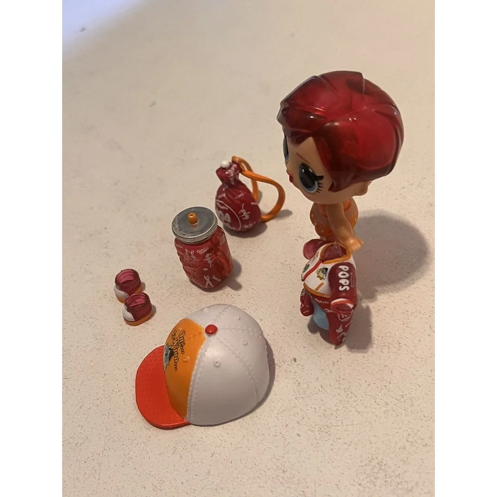 LOL‎ Surprise Dolls NEW Mini Sweets MISS RASPBERRY TOOTSIE ROLL POP SET HTF